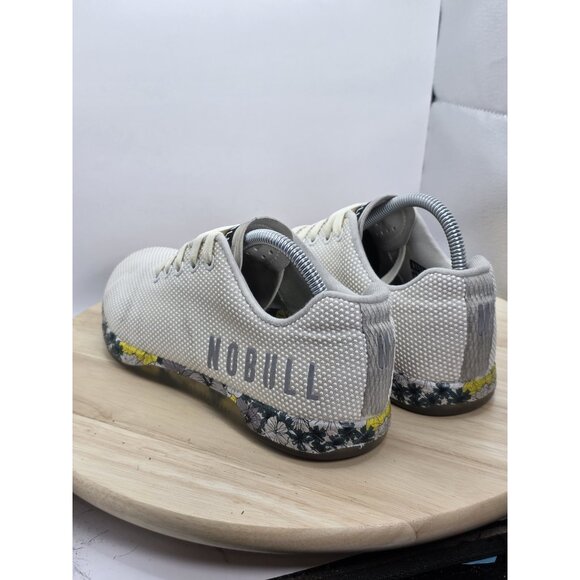 NOBULL White Floral Athletic Shoes - Picture 7 of 9